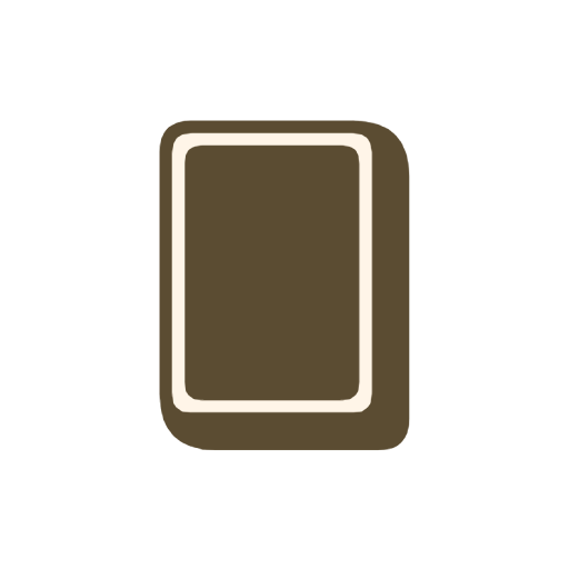 Mahjong Tile Back as rendered by Catrinity