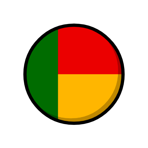 Flagge: Benin as rendered by Catrinity