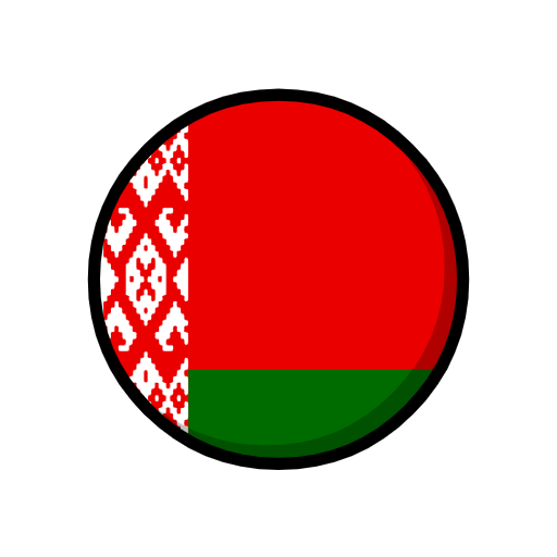 flag: Belarus as rendered by Catrinity