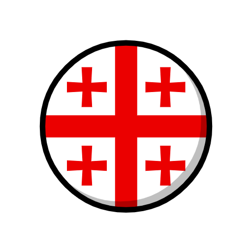 Flag: Georgia as drawn by Catrinity in 2.23