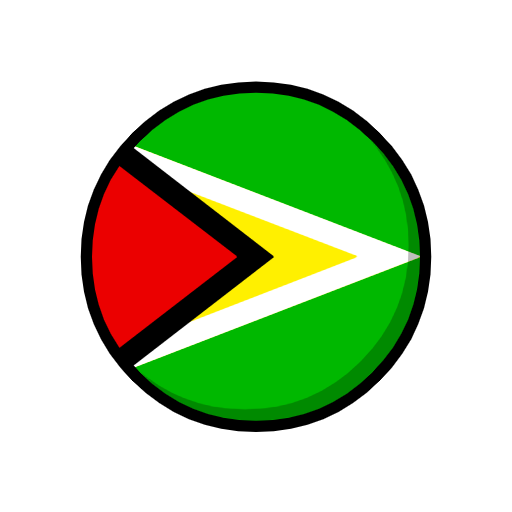 flag: Guyana as rendered by Catrinity