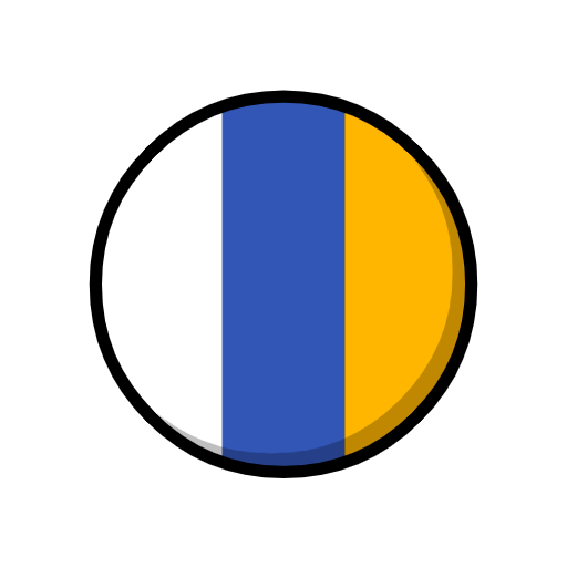 flag: Canary Islands as rendered by Catrinity