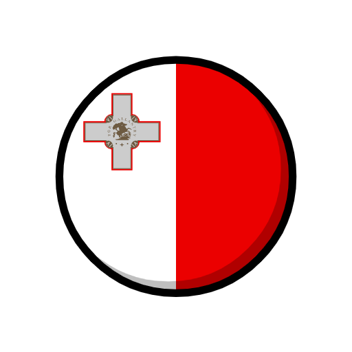 flag: Malta as rendered by Catrinity