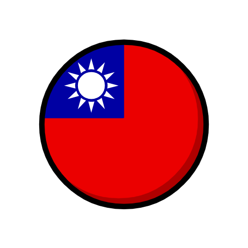 flag: Taiwan as rendered by Catrinity