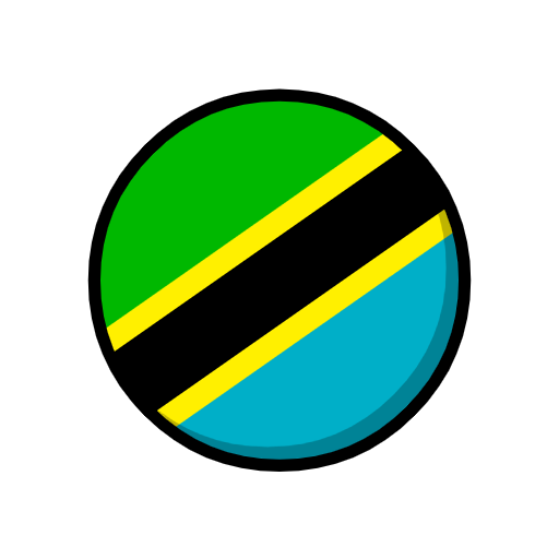 flag: Tanzania as rendered by Catrinity