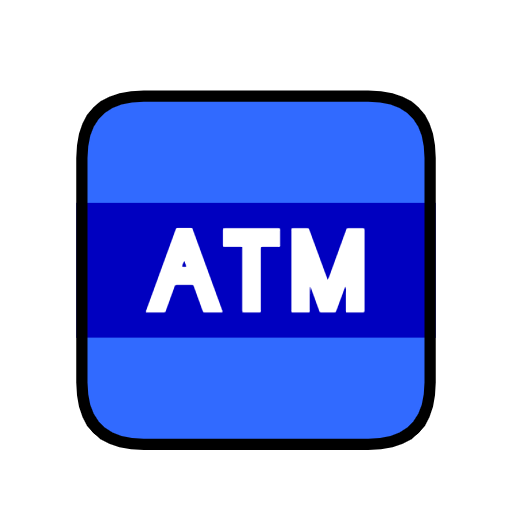 ATM sign as rendered by Catrinity