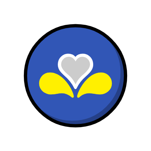 Flag for Brussels (BE-BRU) as rendered by Catrinity