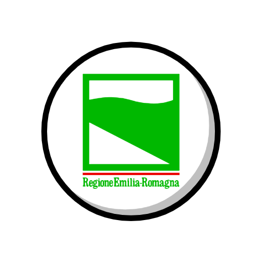 Flag for Emilia-Romagna (IT-45) as rendered by Catrinity