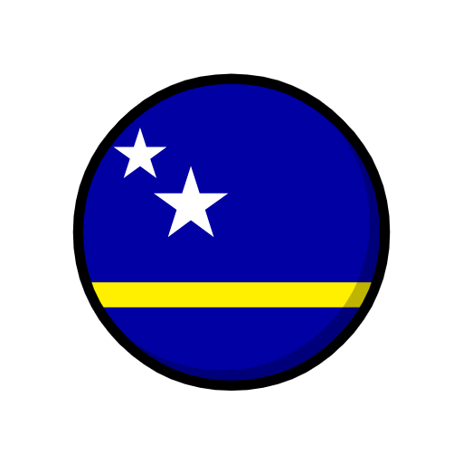 Flag for Curaçao (NL-CW) as rendered by Catrinity