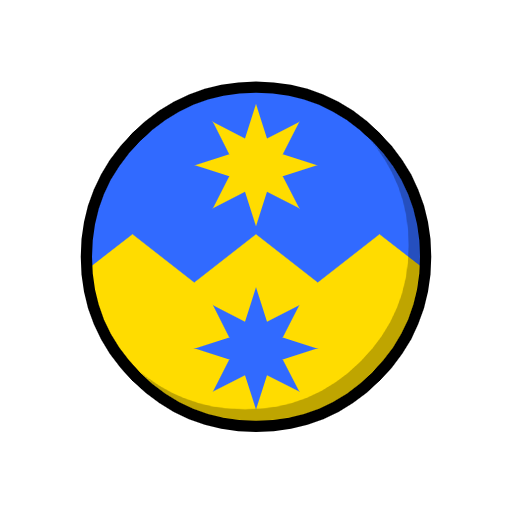 Flag for Otago (NZ-OTA) as rendered by Catrinity
