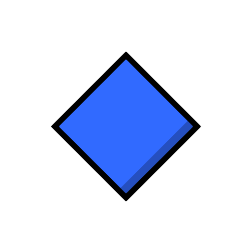 large blue diamond as rendered by Catrinity