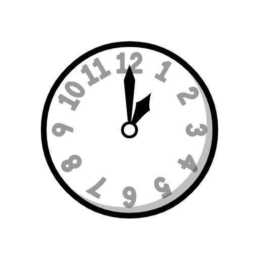 one o’clock as rendered by Catrinity