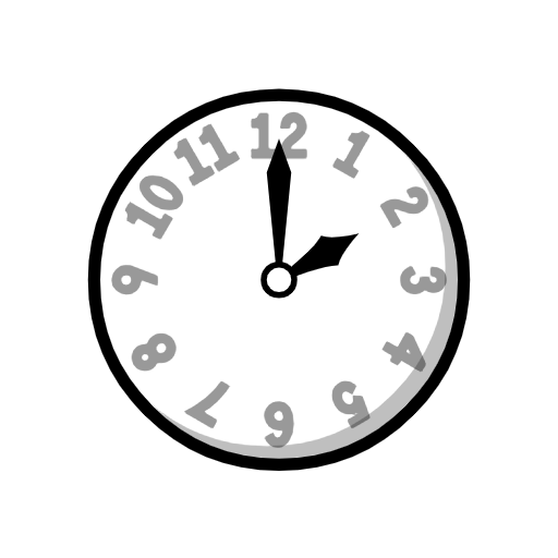 two o’clock as rendered by Catrinity