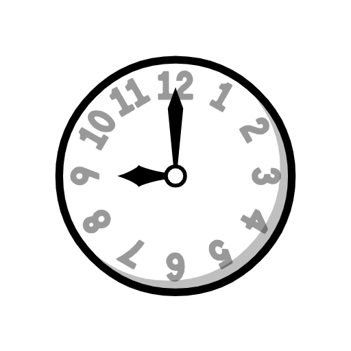 nine o’clock as rendered by Catrinity