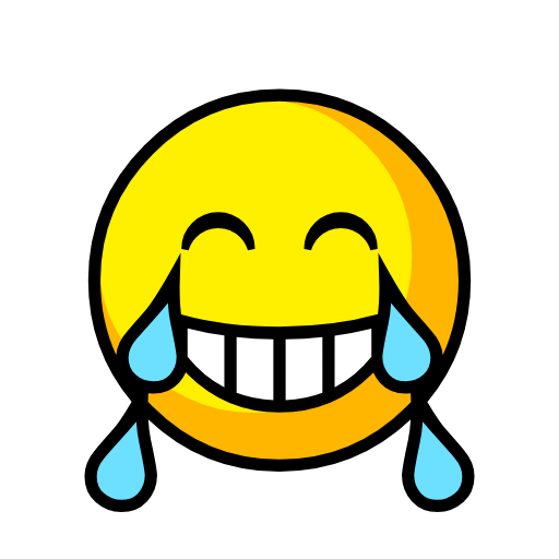 Face with Tears of Joy as drawn by Catrinity in 2.23