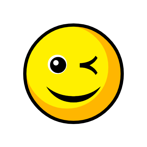 zwinkerndes Gesicht as rendered by Catrinity