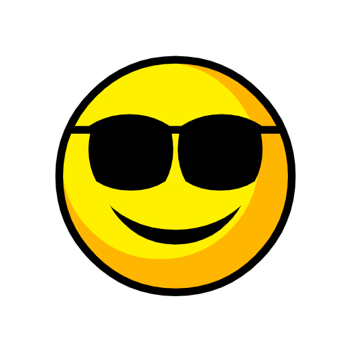 Smiling Face with Sunglasses, the design in this release