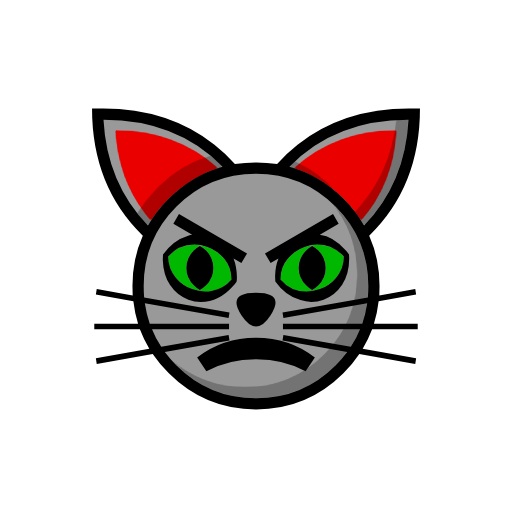 뾰로통한 고양이 얼굴 as drawn by Catrinity in 2.23