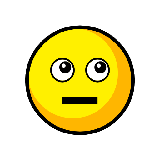 Face with Rolling Eyes as drawn by Catrinity in 2.23