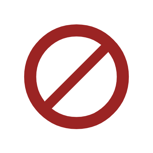 Prohibited as drawn by Catrinity in 2.23