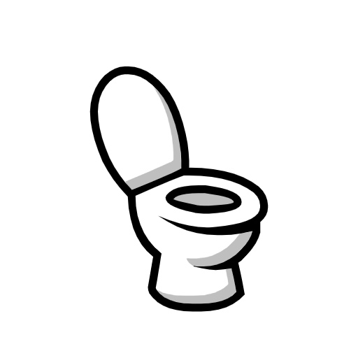 toilet as rendered by Catrinity