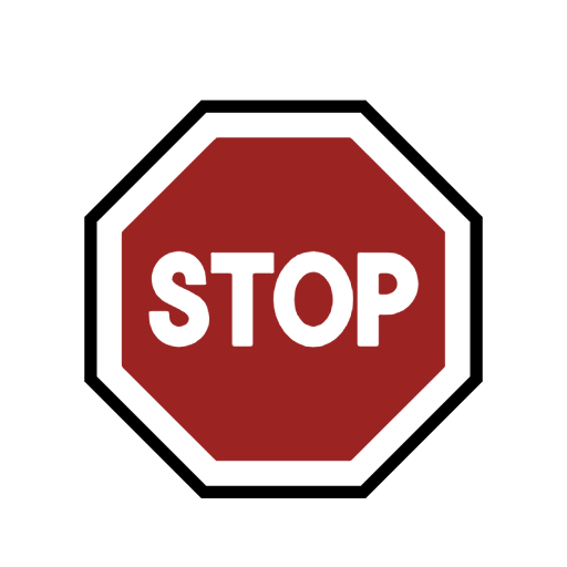 stop sign as rendered by Catrinity