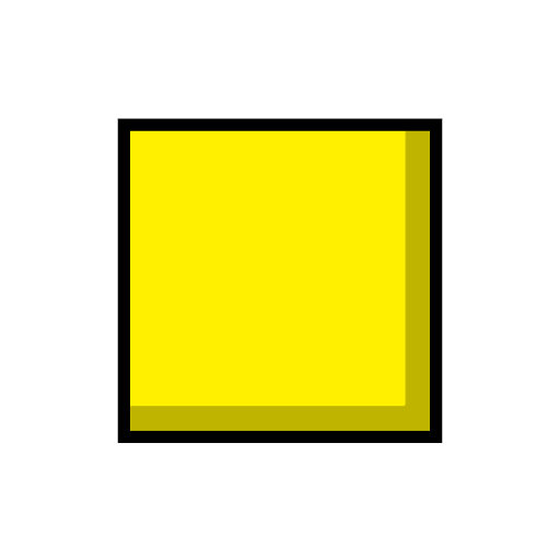 yellow square as rendered by Catrinity