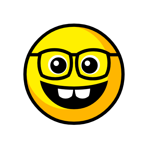 faccina nerd as rendered by Catrinity