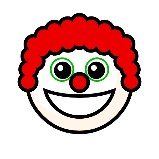 faccina pagliaccio as rendered by Catrinity