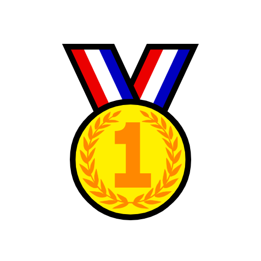 1st place medal as rendered by Catrinity
