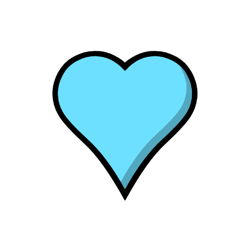 Light Blue Heart as drawn by Catrinity in 2.23