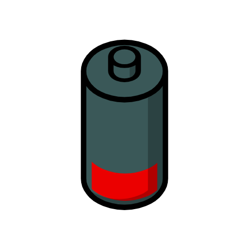 low battery as rendered by Catrinity
