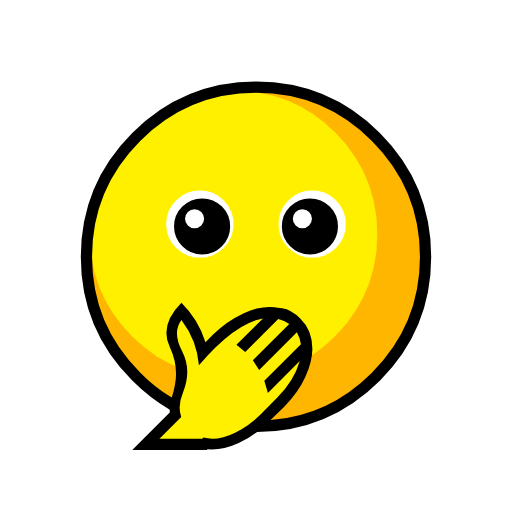 Face with Open Eyes and Hand Over Mouth, the design in this release