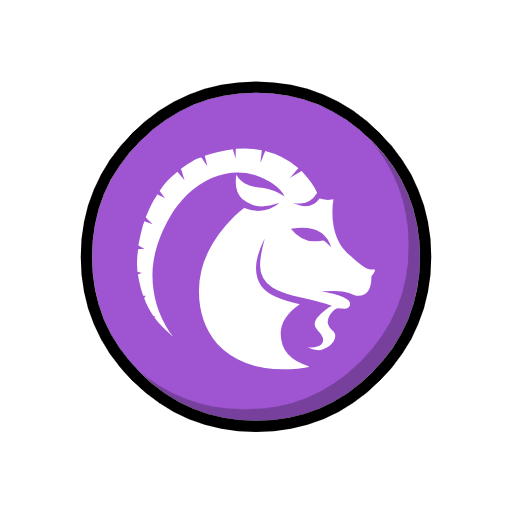 Segno zodiacale del Capricorno as rendered by Catrinity