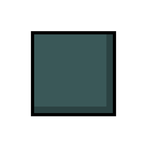 black large square as rendered by Catrinity
