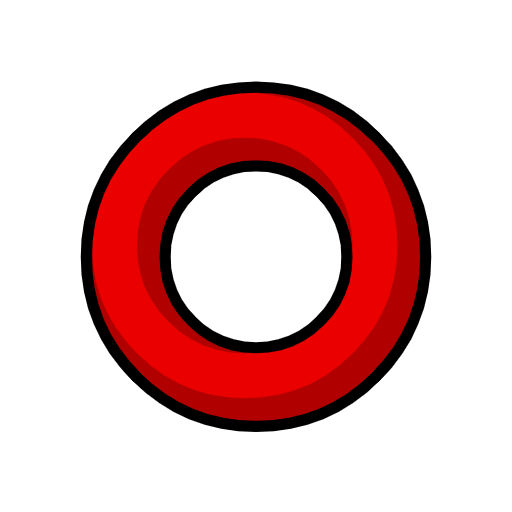 hollow red circle as rendered by Catrinity
