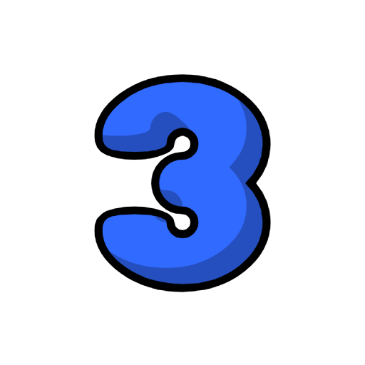 Digit Three as rendered by Catrinity