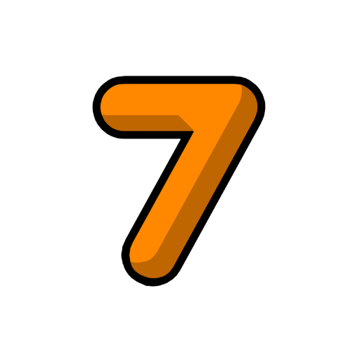 Digit Seven as rendered by Catrinity