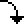 Right Arrow Curving Down as drawn by DoCoMo in 1999