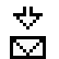 Envelope with Arrow as drawn by DoCoMo in 2002