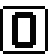 Keycap: 0 as drawn by DoCoMo in 2002