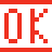 OK Button as drawn by DoCoMo in 2006