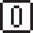 Keycap: 0 as drawn by DoCoMo in 2013