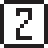 keycap: 2 as rendered by DoCoMo