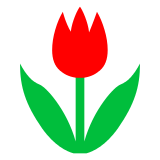 tulipán as rendered by DoCoMo