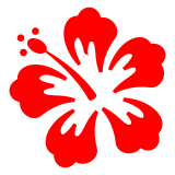 Hibiscus as drawn by DoCoMo in 2013