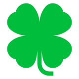 four leaf clover as rendered by DoCoMo
