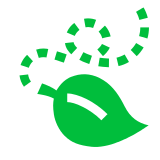 leaf fluttering in wind as rendered by DoCoMo