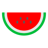 Wassermelone as rendered by DoCoMo
