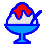 shaved ice as rendered by DoCoMo